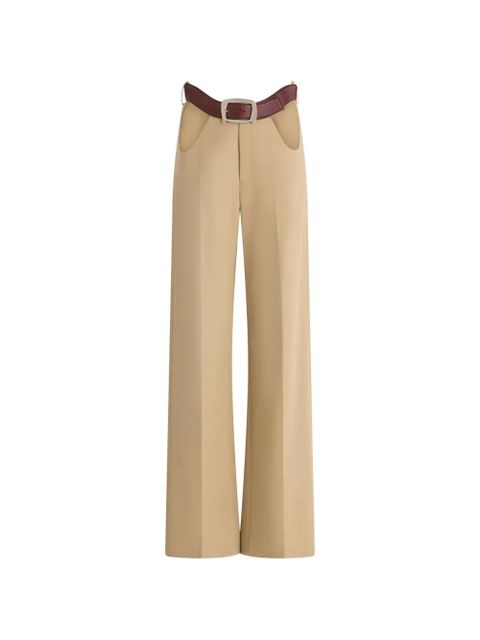 Jean Paul Gaultier open front curves trousers - Neutrals - zdjęcie produktu nr 1