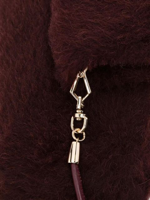 Max Mara detahable-tie mittens - Red - zdjęcie produktu nr 2