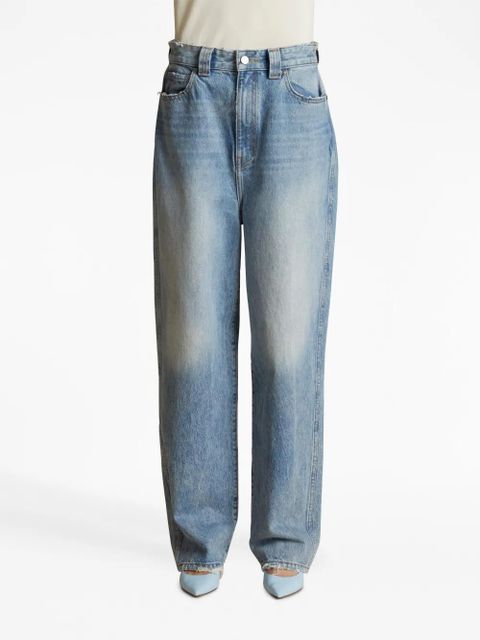 KHAITE Martin high-waist jeans - Blue