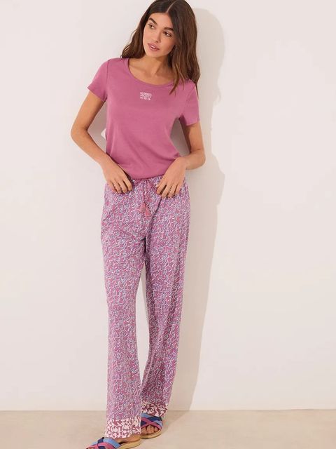 women'secret piżama damska kolor różowy bawełniana 3599201 - zdjęcie produktu nr 1