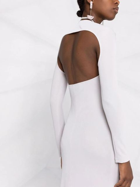 Jacquemus La robe Nodi knotted cut-out dress - Grey