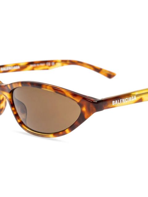 Balenciaga Eyewear Blade sunglasses - Brown