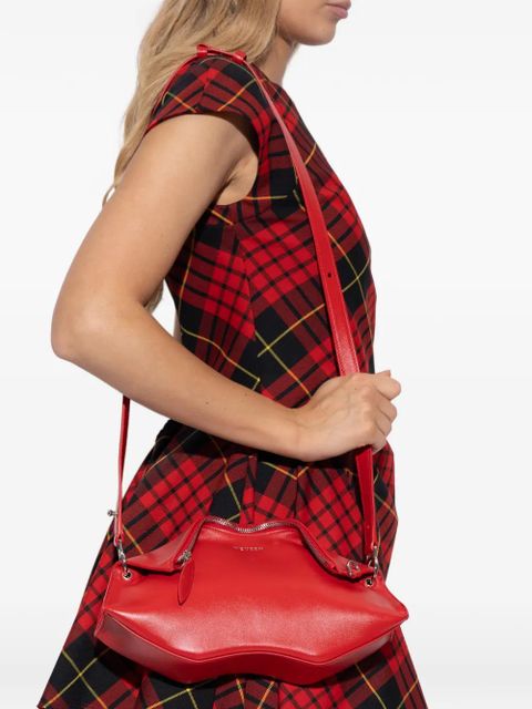 Alexander McQueen Manta zip-top clutch bag - Red - zdjęcie produktu nr 2