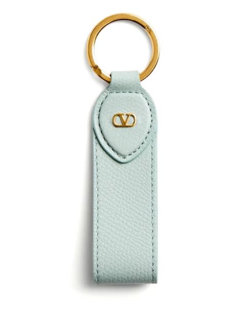 Valentino Garavani VLogo Signature keyring - Blue - zdjęcie produktu nr 1