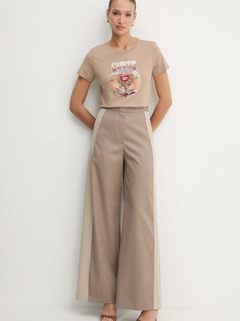 Guess t-shirt bawełniany - zdjęcie produktu nr 1