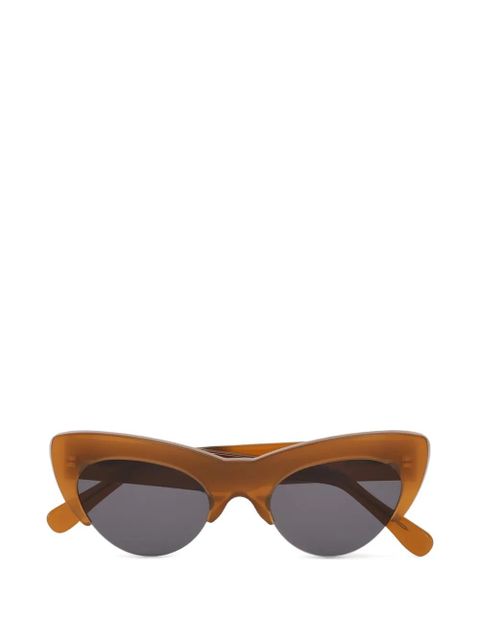 GANNI cat-eye sunglasses - Brown - zdjęcie produktu nr 1