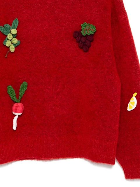 ALEMAIS Fruitto jumper - Red