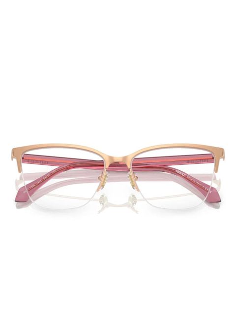 Versace Eyewear square-frame glasses - Pink