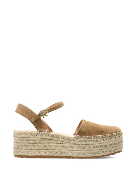 Gianvito Rossi round-toe platform espadrille - Neutrals - zdjęcie produktu nr 1