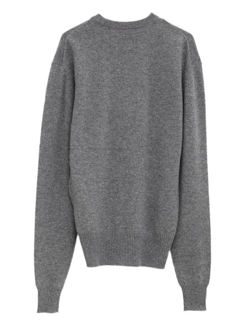 TOTEME ribbed-cuff cashmere sweater - Grey