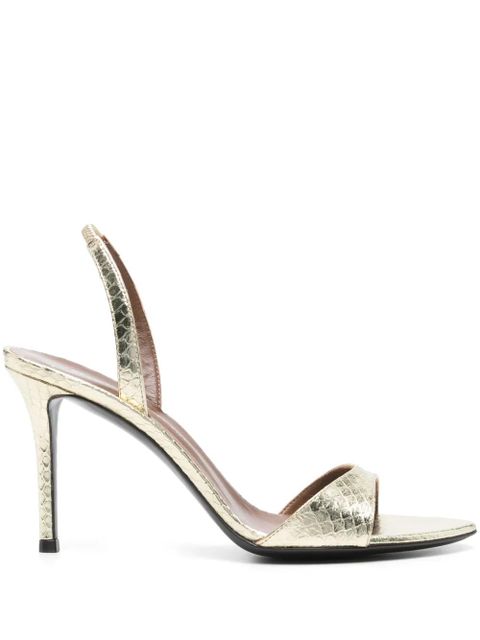 Giuseppe Zanotti 90mm Lilibeth sandals - Gold - zdjęcie produktu nr 1