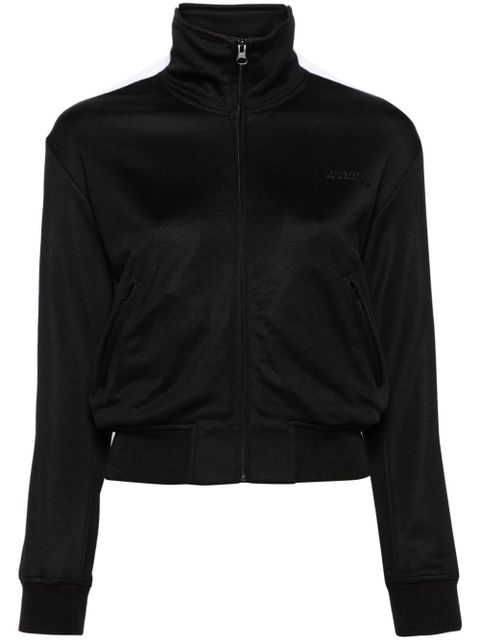 ISABEL MARANT Ramis cropped track jacket - Black