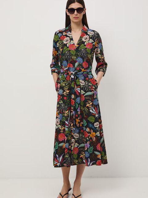 Medicine sukienka koszulowa z wiskozy - zdjęcie produktu nr 1