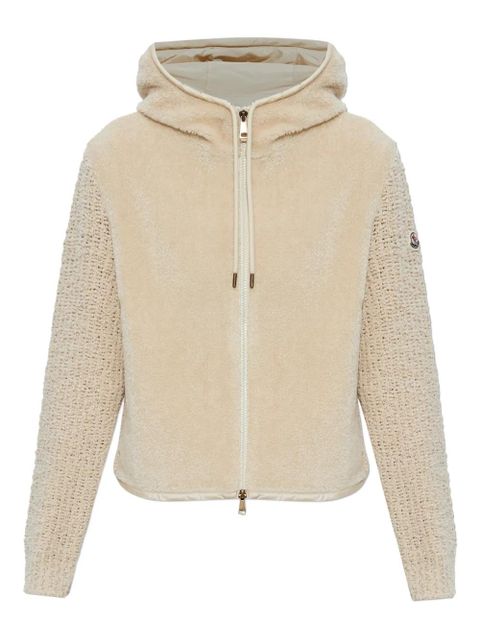 Moncler zip-fastening sweatshirt - Neutrals - zdjęcie produktu nr 1