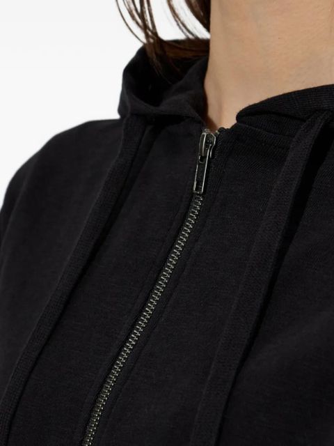 ENTIRE STUDIOS zip-up hoodie - Black
