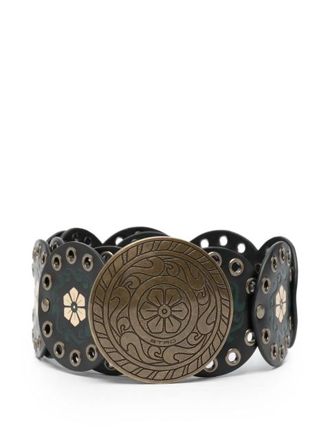 ETRO floral-print belt - Black - zdjęcie produktu nr 1