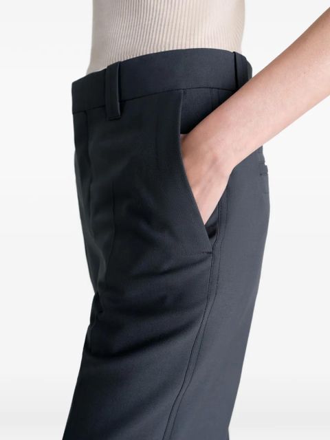 LEMAIRE tailored straight trousers - Grey