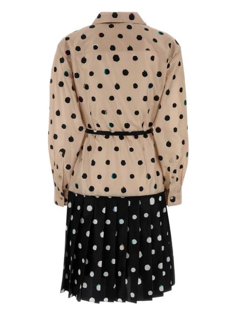 FENDI polka-dot-pattern dress - Neutrals - zdjęcie produktu nr 2