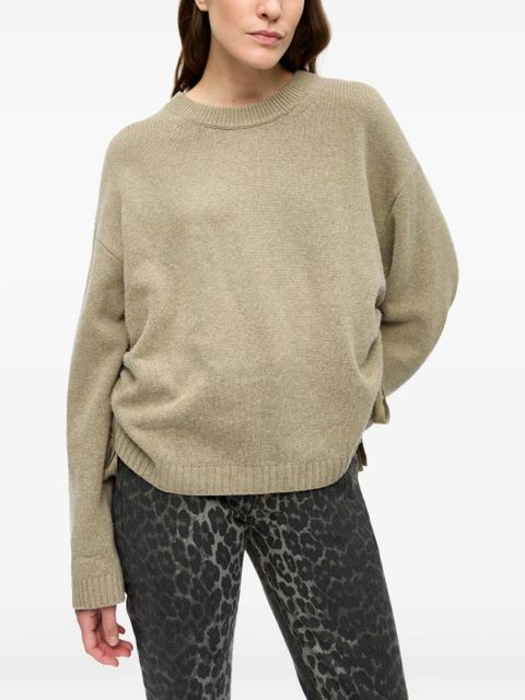 GANNI side-tie sweater - Green - zdjęcie produktu nr 2