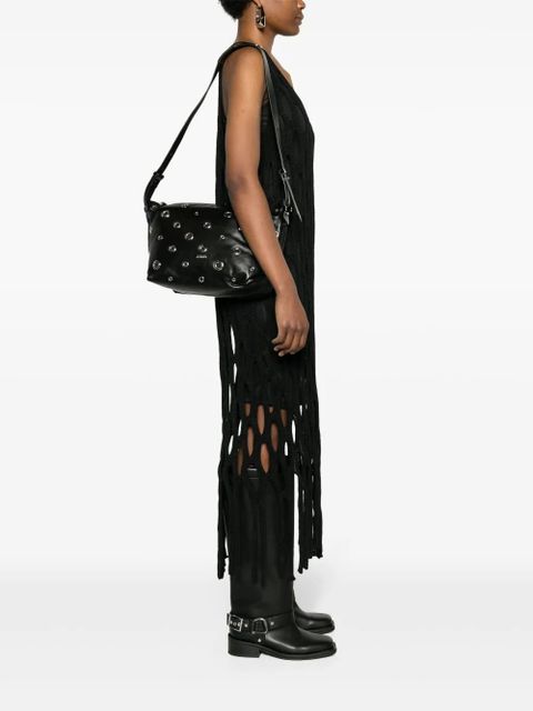 ISABEL MARANT Leyden leather shoulder bag - Black