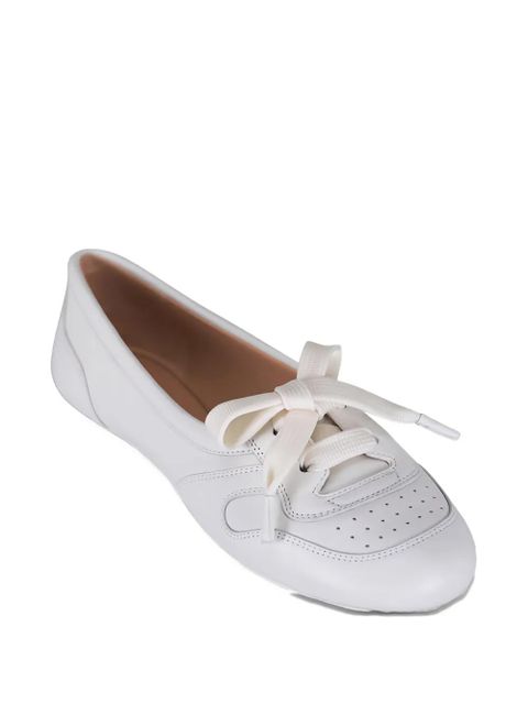 Gianvito Rossi lace-up sneakers - White