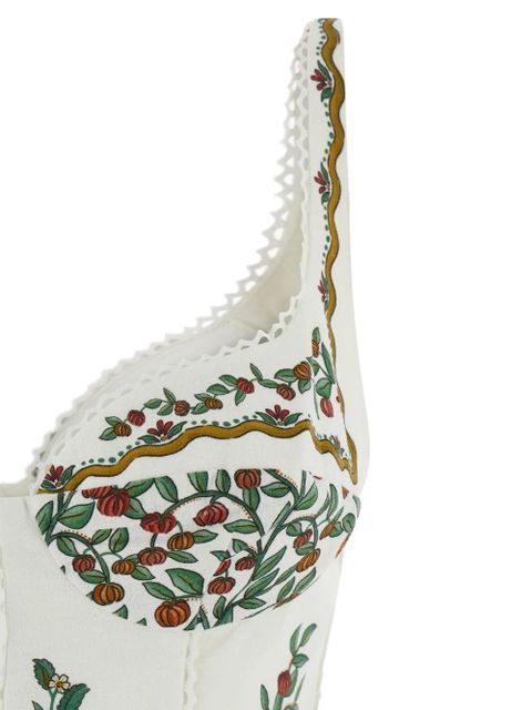 FARM Rio floral maxi dress - White