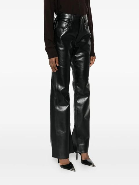 AGOLDE five-pocket trousers - Black