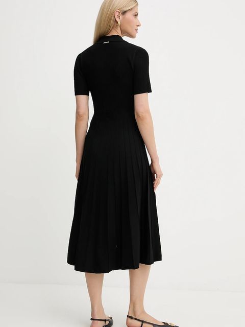 MICHAEL Michael Kors sukienka kolor czarny mini rozkloszowana MT5834F33D