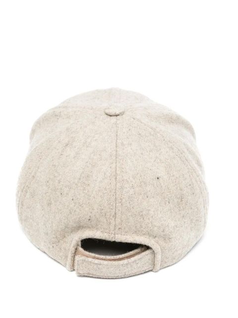 ISABEL MARANT Tyron embroidered-logo cap - Neutrals - zdjęcie produktu nr 2