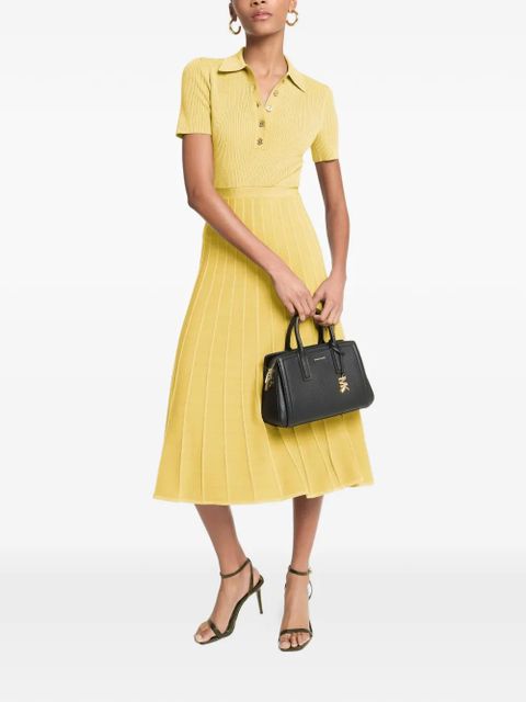 Michael Kors fit flare polo midi dress - Black - zdjęcie produktu nr 1