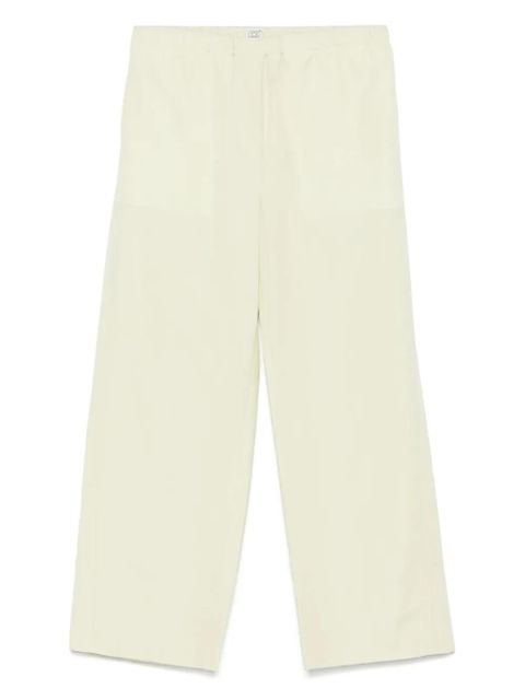 TOTEME twisted-seam boxer trousers - Yellow - zdjęcie produktu nr 1