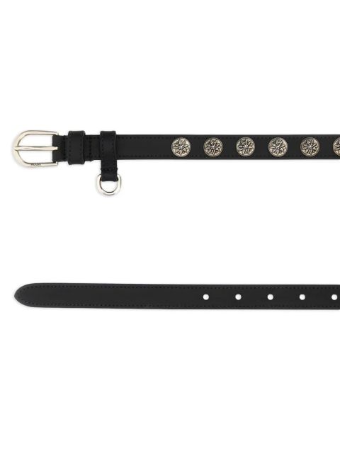 Prada leather belt - Black
