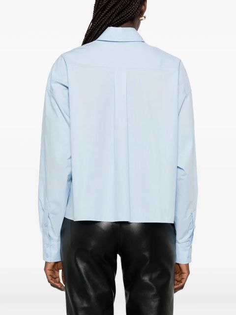 The Frankie Shop Arlen button-fastening shirt - Blue