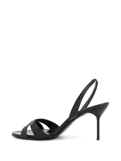 Paris Texas Lidia slingback sandals - Black