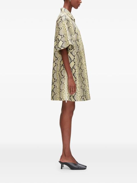 3.1 Phillip Lim zip-fastening mini dress - Neutrals