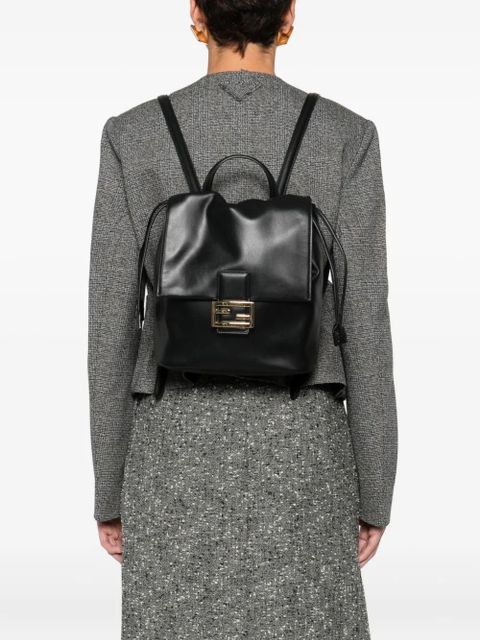 FENDI leather backpack - Black - zdjęcie produktu nr 2