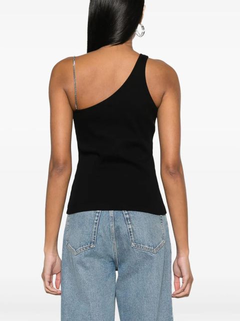 Givenchy 4G-plaque ribbed-knit tank top - Black