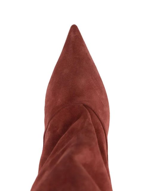 Paris Texas Ines Reverse pointed boots - Red