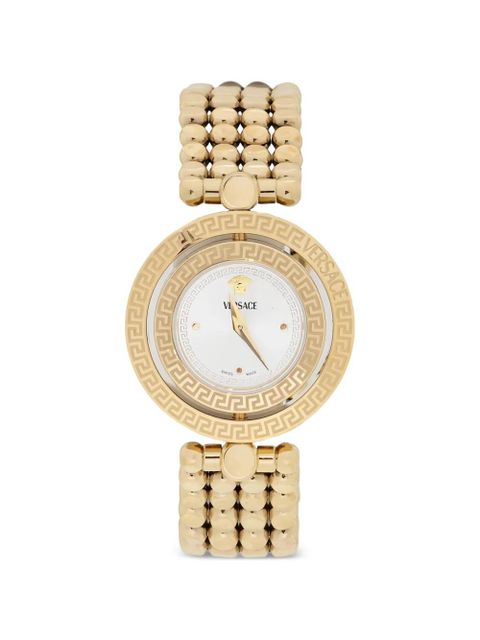 Versace round-face 32mm watch - White - zdjęcie produktu nr 1