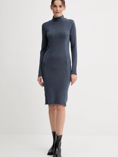 G-Star sukienka Washed slim rib - zdjęcie produktu nr 1