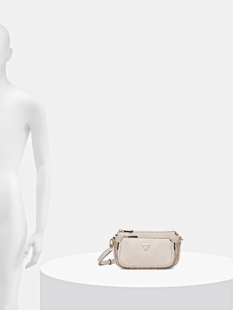 Guess torebka NOELLE kolor beżowy HWZG96 72710