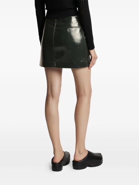 Proenza Schouler tonal-trim mini skirt - Green
