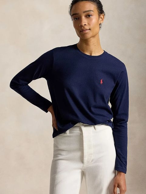 Polo Ralph Lauren longsleeve damski bawełniany - zdjęcie produktu nr 1