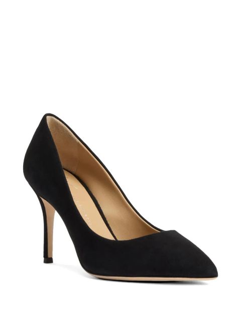 Giuseppe Zanotti Lucrezia suede pumps - Black - zdjęcie produktu nr 2