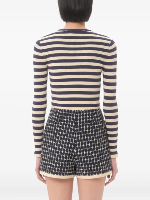 Valentino Garavani Chez-motif sweater - Blue