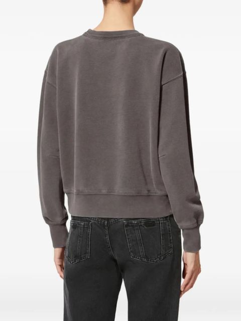 ISABEL MARANT logo-detail sweatshirt - Grey