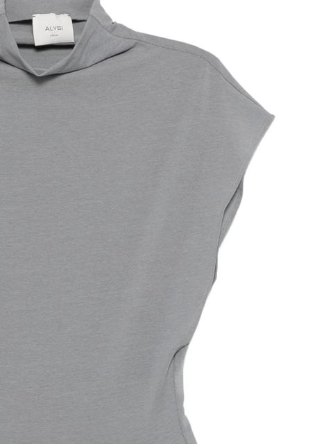 Alysi high-neck bodysuit - Grey
