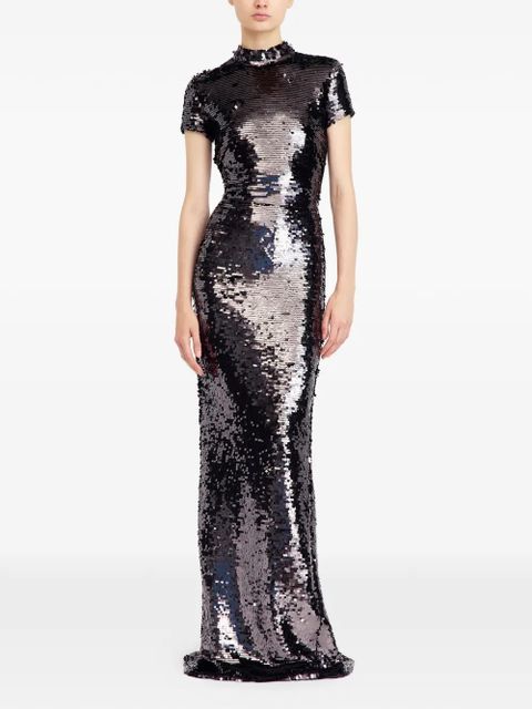 16Arlington Otis sequin maxi dress - Brown - zdjęcie produktu nr 2