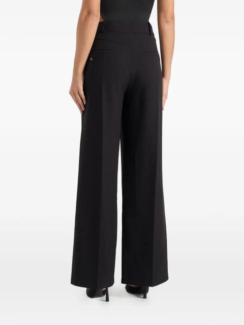 Manière De Voir Beryl wrap trousers - Black
