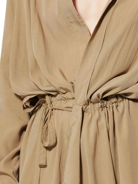 ISABEL MARANT Keren drawstring detail jacket - Neutrals